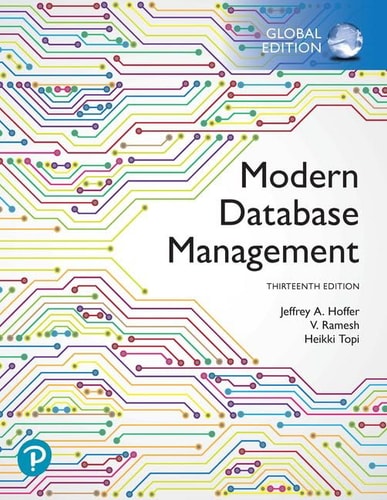 Modern Database Management cover