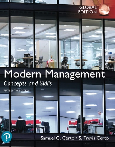 Modern Management Concepts and Skills cover