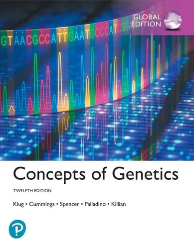 Concepts of Genetics cover