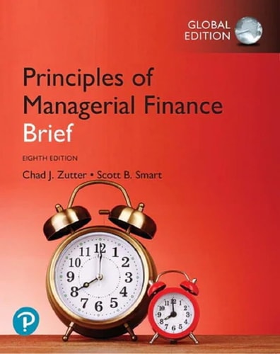Principles of Managerial Finance Brief cover
