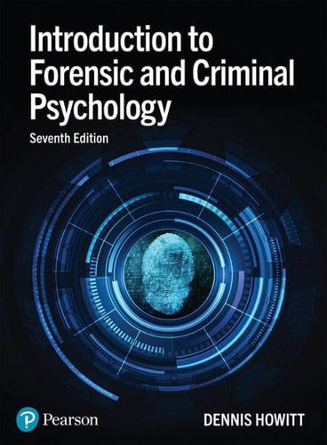 Introduction to Forensic and Criminal Psychology cover