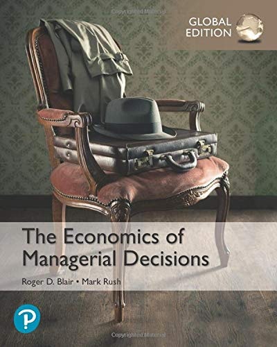 The Economics of Managerial Decisions cover
