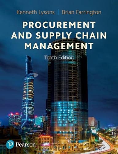 Procurement and Supply Chain Management cover