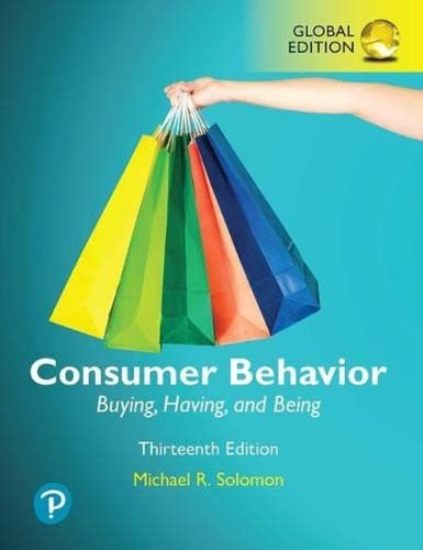 Consumer Behavior Buying, Having, and Being cover