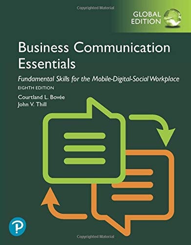 Business Communication Essentials Fundamental Skills for the Mobile-digital-social Workplace cover