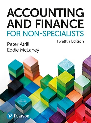 Accounting and Finance for Non-specialists cover