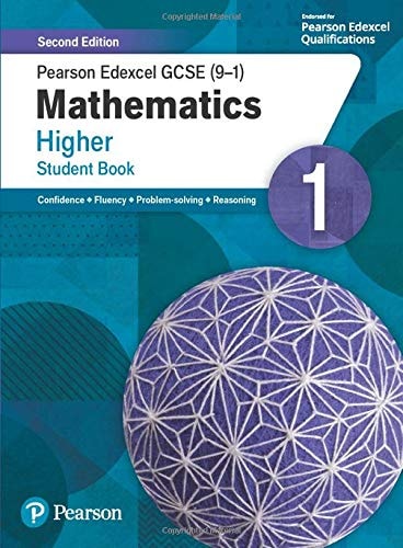 Pearson Edexcel GCSE (9-1) Mathematics Higher Student Book 1 Second Edition cover