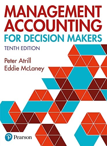 Management Accounting for Decision Makers cover