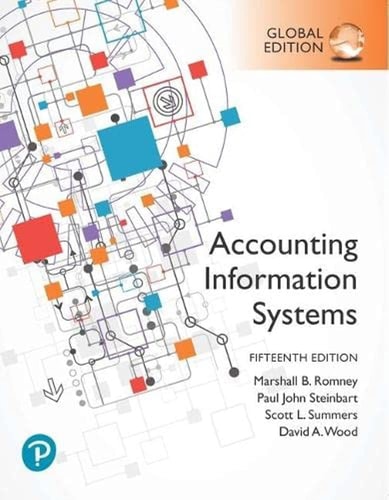 Accounting Information Systems cover