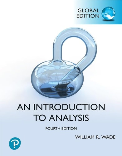 Introduction to Analysis, Global Edition cover