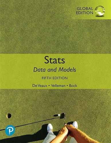 Stats: Data and Models, Global Edition cover
