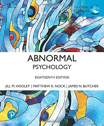 Abnormal Psychology, Global Edition cover