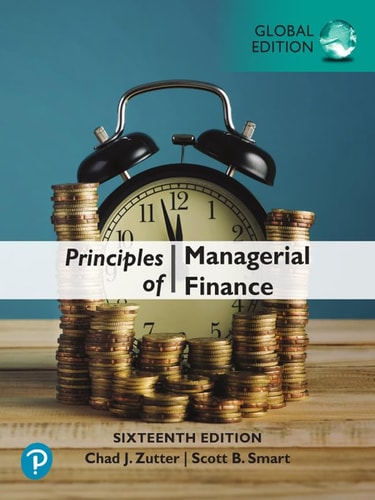 Principles of Managerial Finance, Global Edition cover