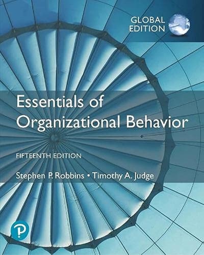 Essentials of Organizational Behavior cover