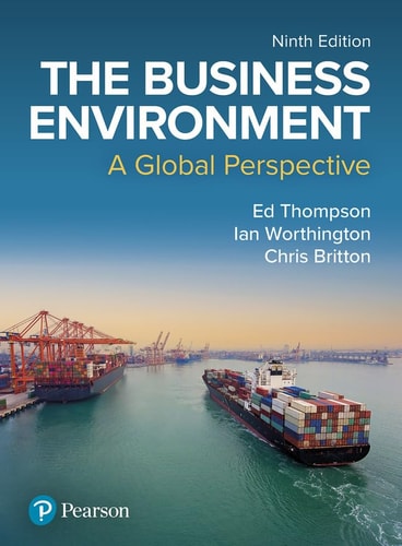 The Business Environment A Global Perspective cover