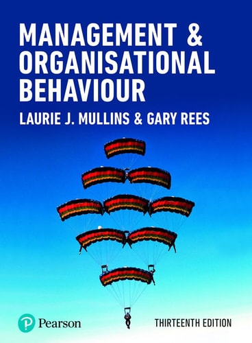 Management and Organisational Behaviour cover
