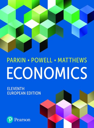 Parkin, Powell & Matthews Economics (Euro) 11e Book and MyLab Pack cover