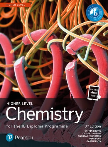 Pearson Chemistry for the IB Diploma Higher Level cover