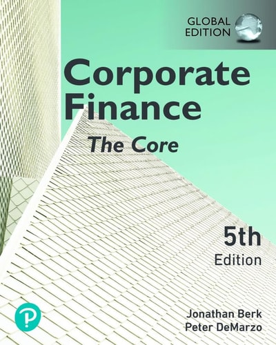 Corporate Finance The Core cover