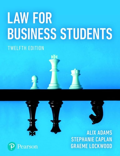 Law for Business Students cover