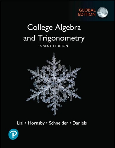 College Algebra and Trigonometry, Global Edition cover