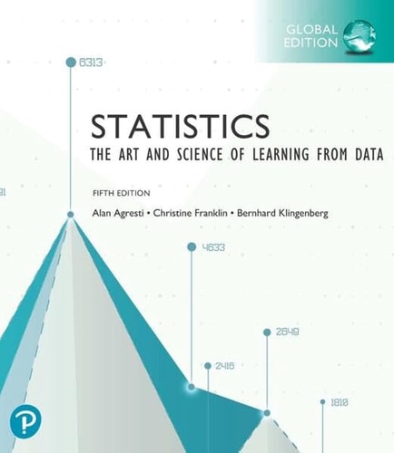 Statistics The Art and Science of Learning from Data cover