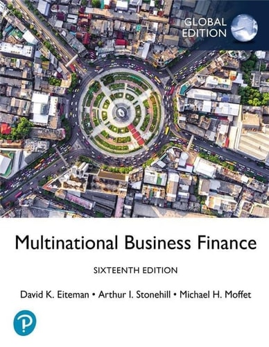 Multinational Business Finance cover