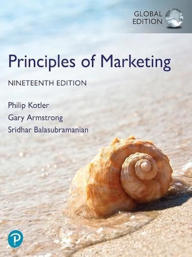 Principles of Marketing cover