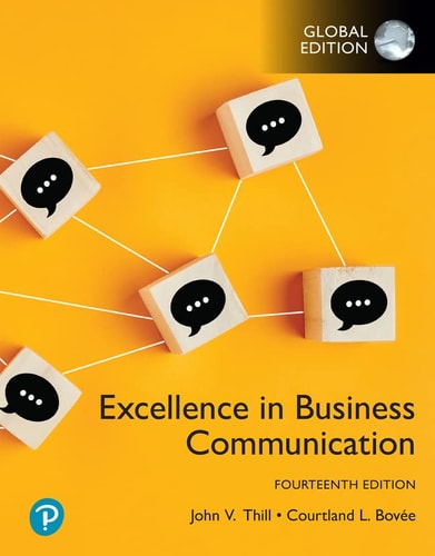Excellence in Business Communication cover