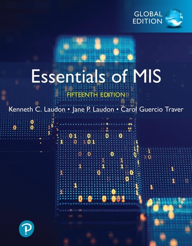 Essentials of Management Information Systems cover