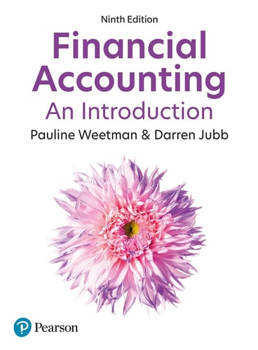 Financial Accounting An Introduction cover