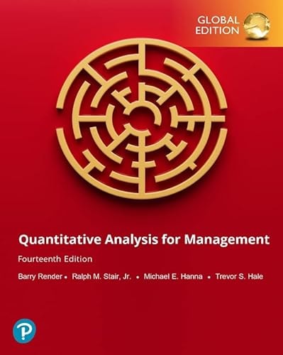 Quantitative Analysis for Management, Global Edition cover