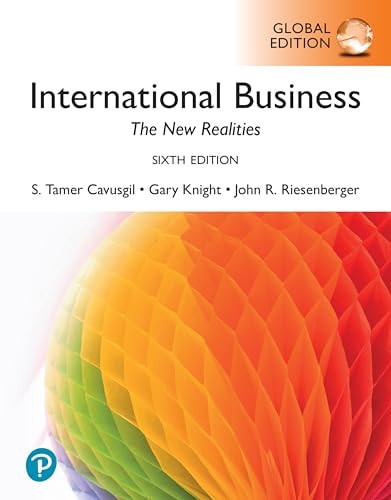 International Business The New Realities cover