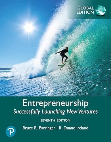 Entrepreneurship: Successfully Launching New Ventures cover