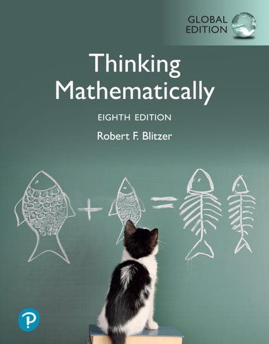 Thinking Mathematically, Global Edition cover