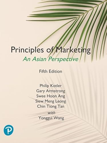 Principles of Marketing, an Asian Perspective cover