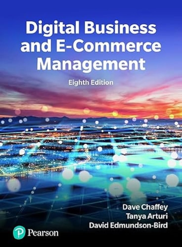 Digital Business and E-commerce Management cover