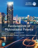 Fundamentals of Multinational Finance cover
