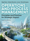 Operations and Process Management Principles and Practice for Strategic Impact cover