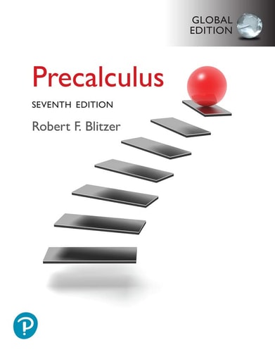 Precalculus, Global Edition cover