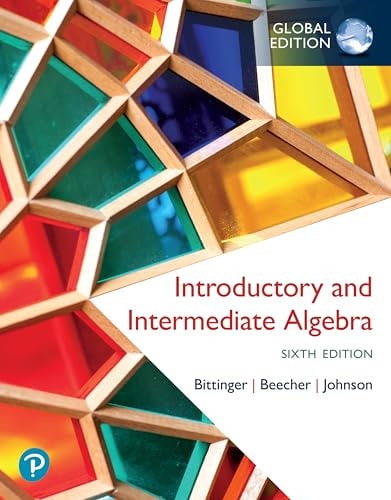 Introductory and Intermediate Algebra, Global Edition cover