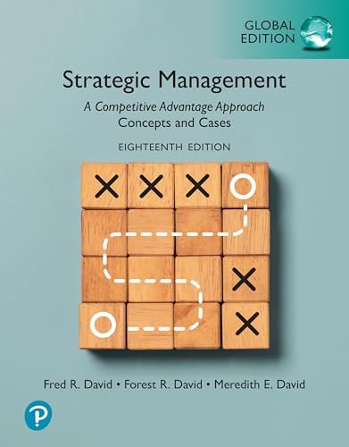 Strategic Management: a Competitive Advantage Approach, Concepts and Cases, Global Edition cover