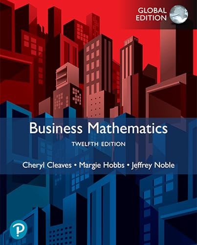 Business Math -- Global Edition cover