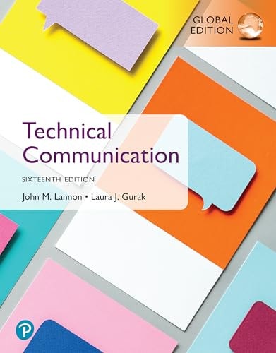 Technical Communication, Global Edition (Book) cover