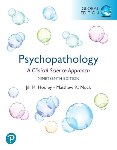 Psychopathology: a Clinical Science Approach, Global Edition cover