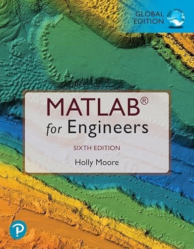 MATLAB for Engineers, Global Edition cover