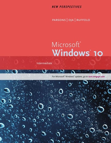 New Perspectives Microsoft Windows 10: Intermediate cover