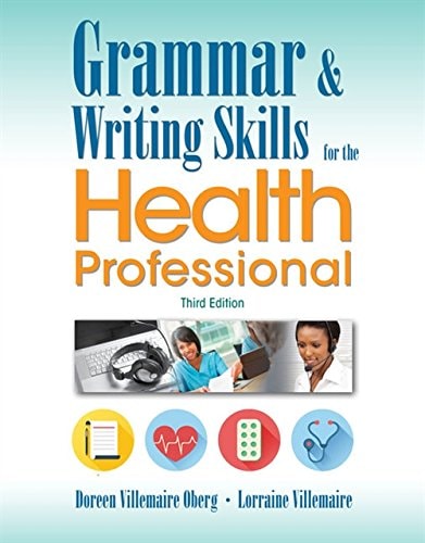 Grammar and Writing Skills for the Health Professional cover