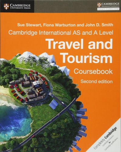 Cambridge International AS and A Level Travel and Tourism Coursebook cover