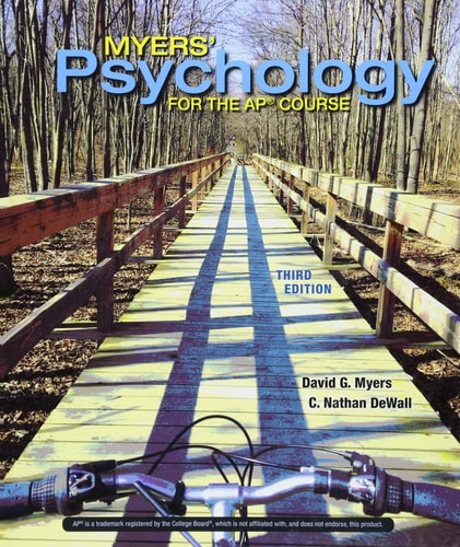 Myers' Psychology for AP cover